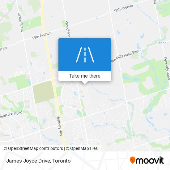 James Joyce Drive map