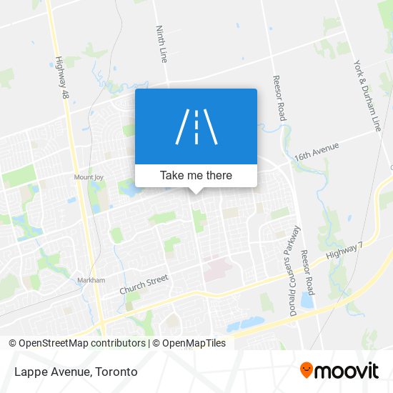 Lappe Avenue plan