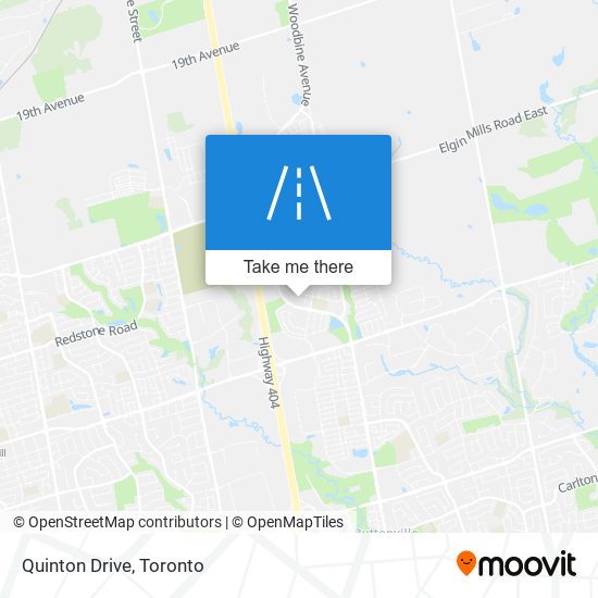 Quinton Drive map