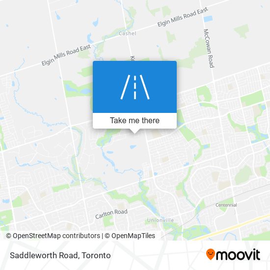 Saddleworth Road map