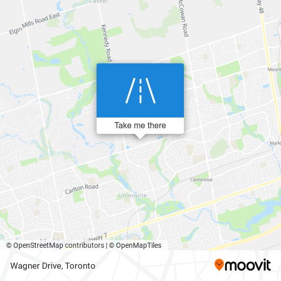 Wagner Drive map