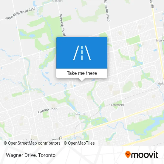 Wagner Drive map