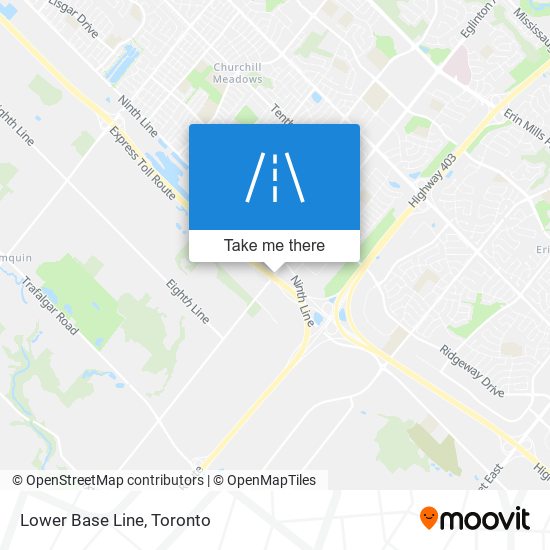 Lower Base Line map