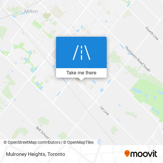 Mulroney Heights map