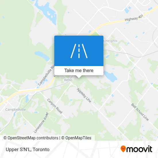 Upper S'N'L map