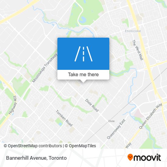 Bannerhill Avenue map