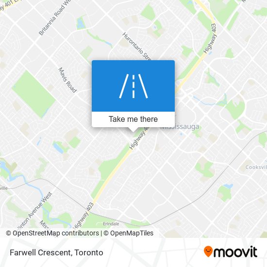 Farwell Crescent map