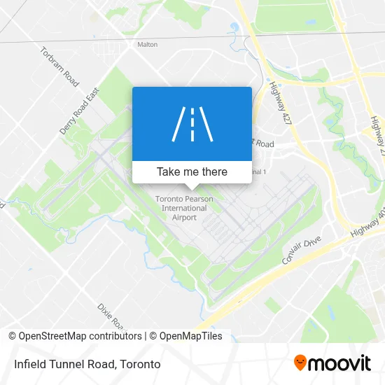 Infield Tunnel Road map