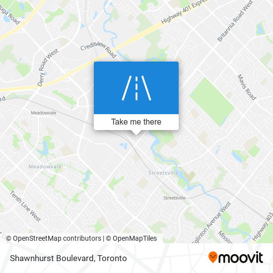 Shawnhurst Boulevard map