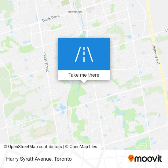 Harry Syratt Avenue map