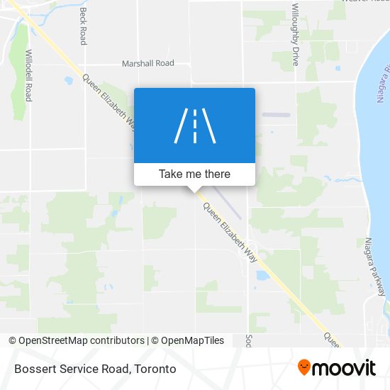 Bossert Service Road map