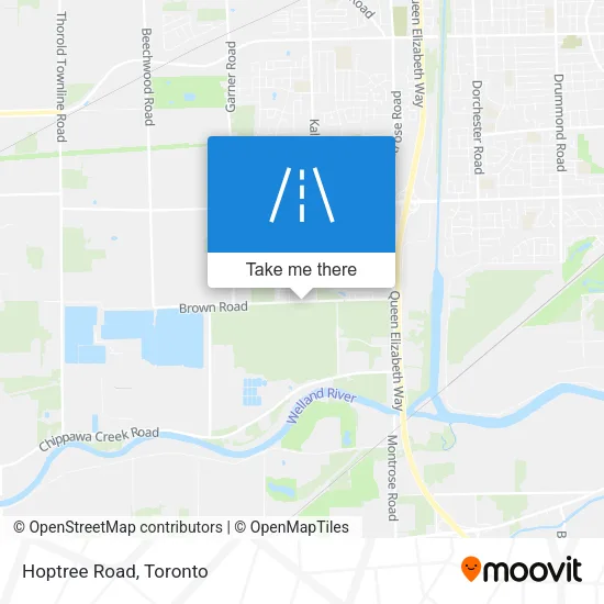 Hoptree Road map