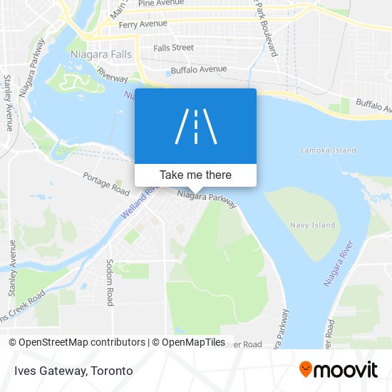 Ives Gateway map