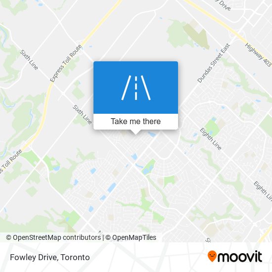 Fowley Drive map