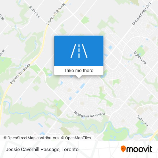 Jessie Caverhill Passage map