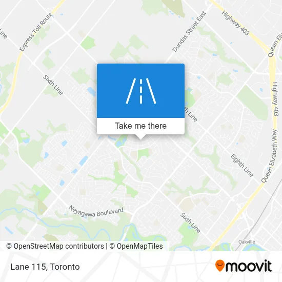 Lane 115 map
