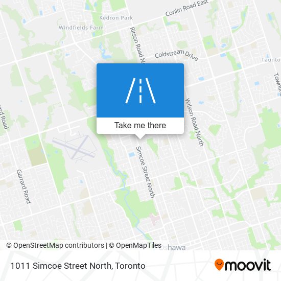 1011 Simcoe Street North map