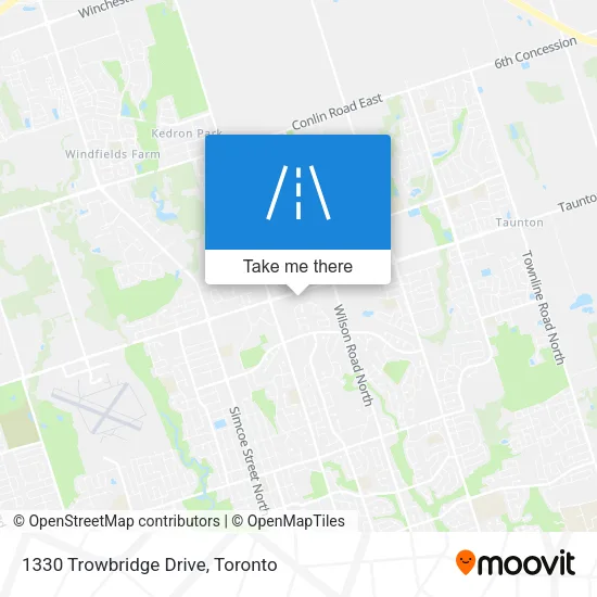 1330 Trowbridge Drive map
