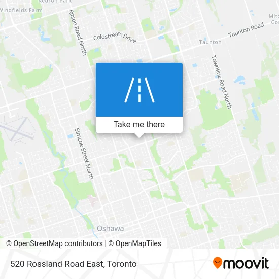 520 Rossland Road East map