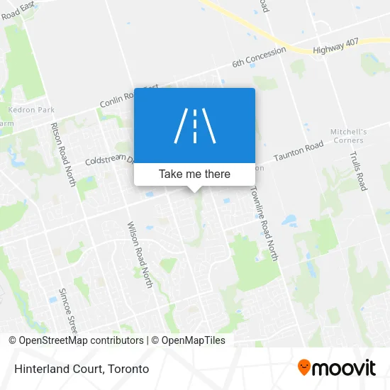 Hinterland Court map