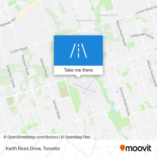 Keith Ross Drive map