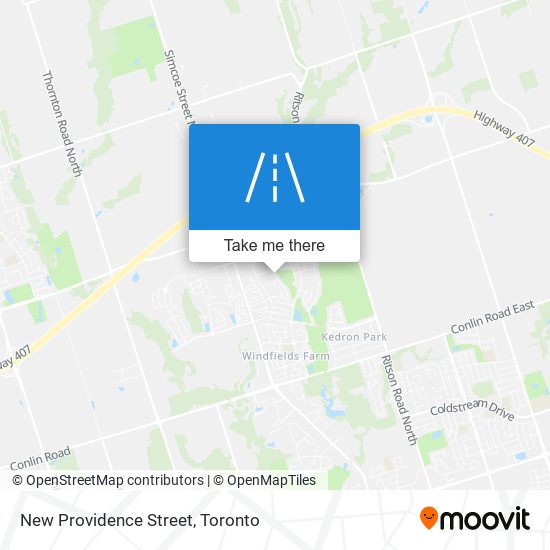 New Providence Street map