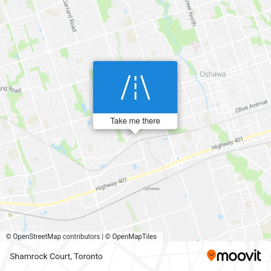 Shamrock Court map