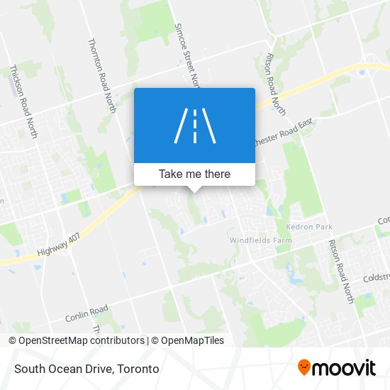 South Ocean Drive plan