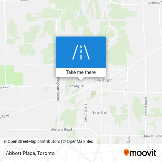 Abbott Place map