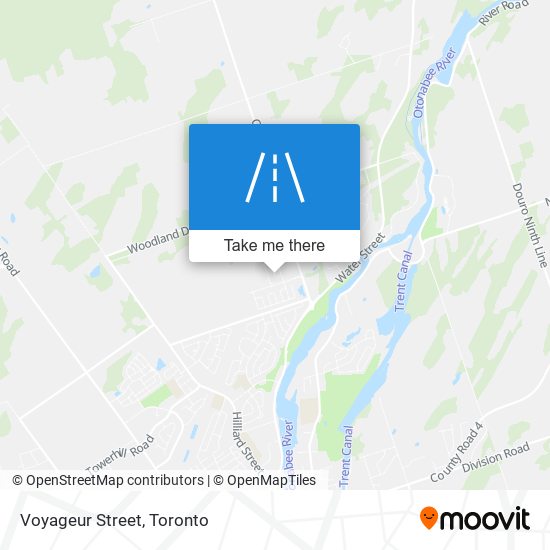 Voyageur Street map