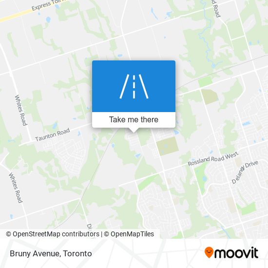 Bruny Avenue map