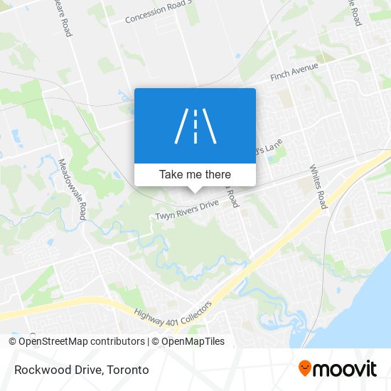 Rockwood Drive map