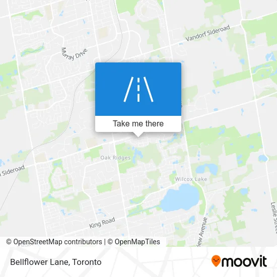 Bellflower Lane map