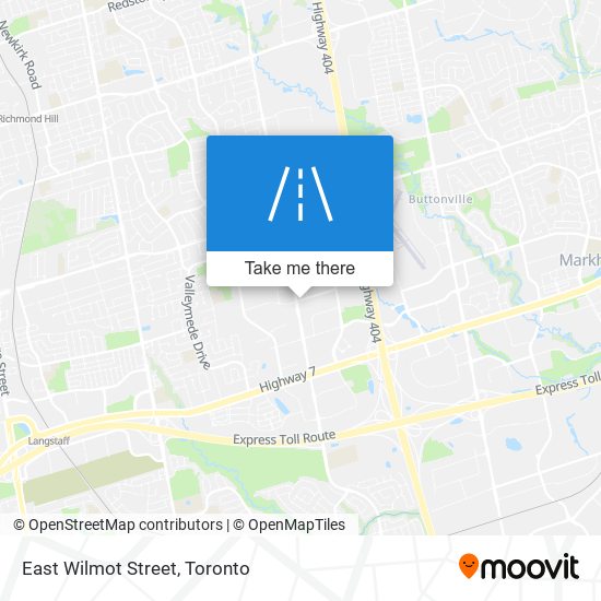 East Wilmot Street plan
