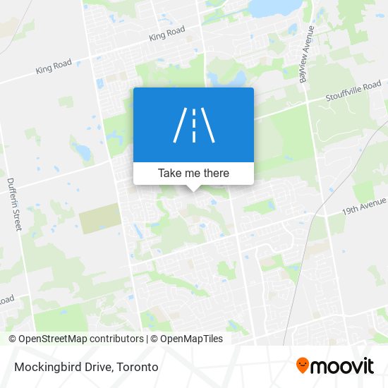 Mockingbird Drive map