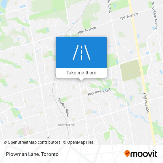 Plowman Lane map