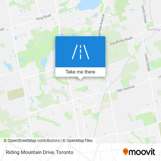 Riding Mountain Drive plan