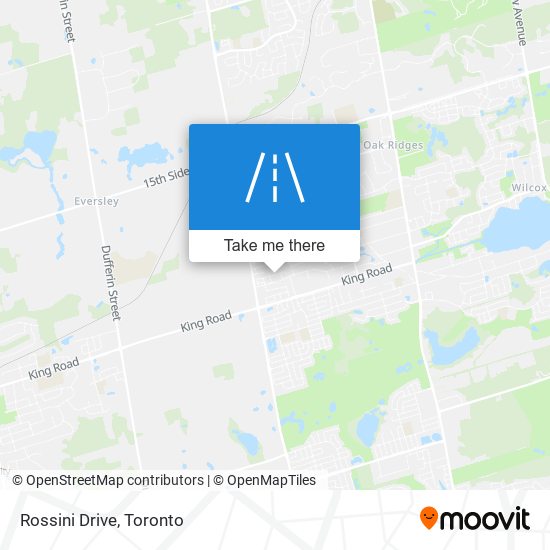 Rossini Drive map