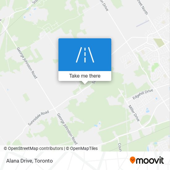 Alana Drive map