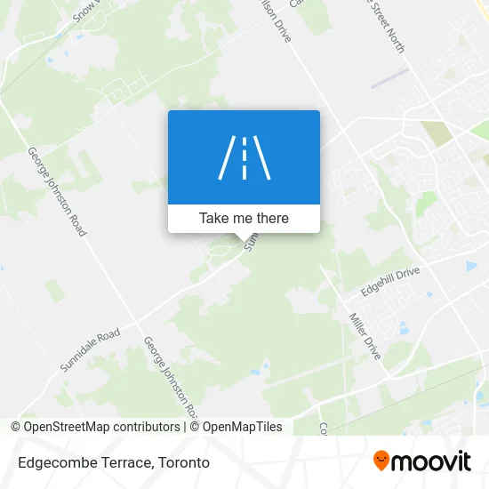 Edgecombe Terrace map