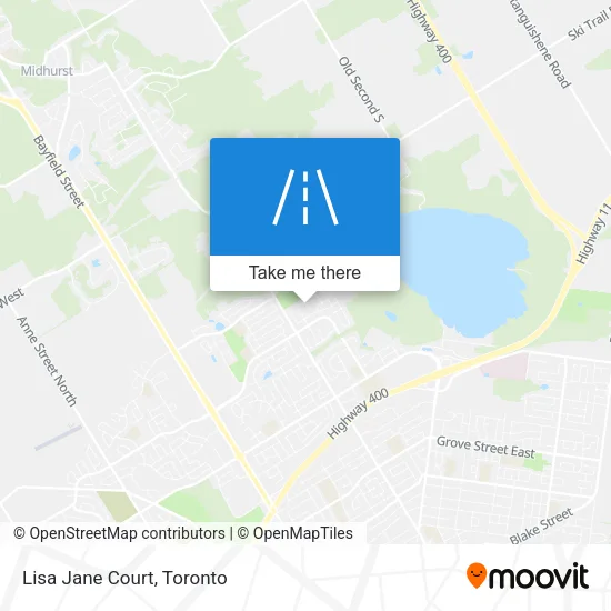 Lisa Jane Court map