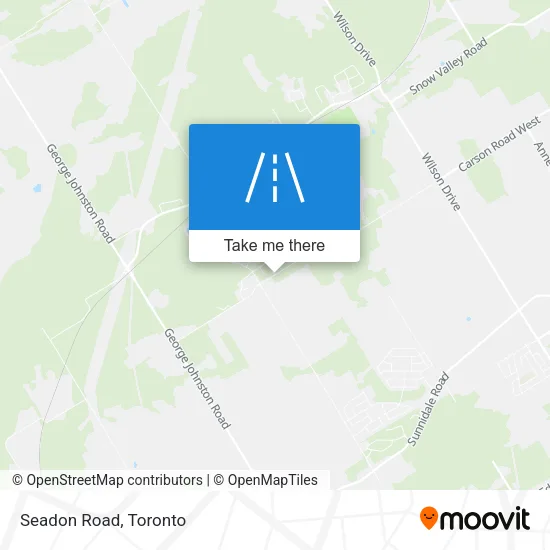 Seadon Road map
