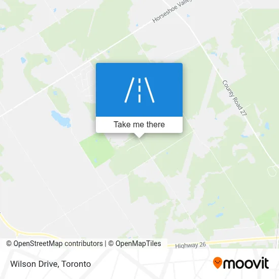 Wilson Drive map