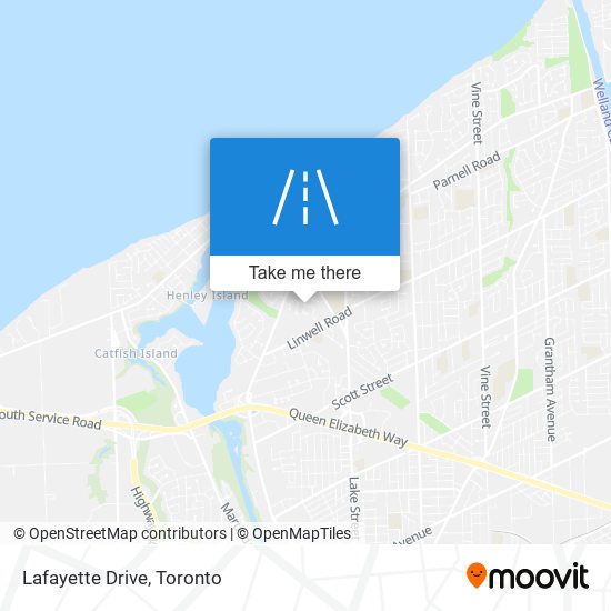 Lafayette Drive map