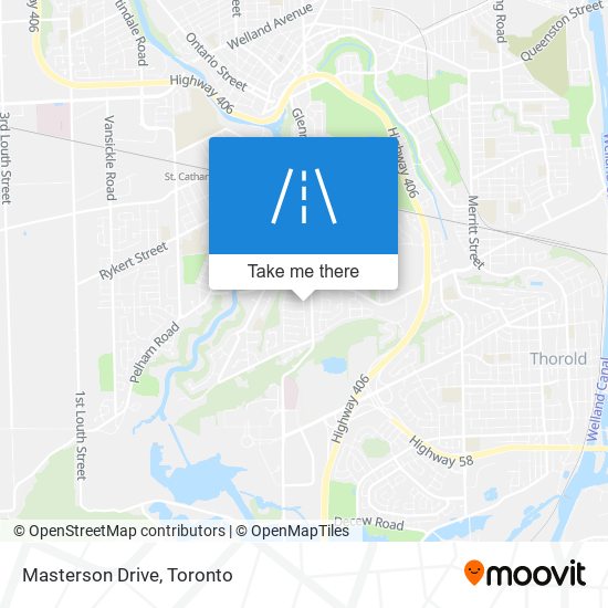 Masterson Drive map