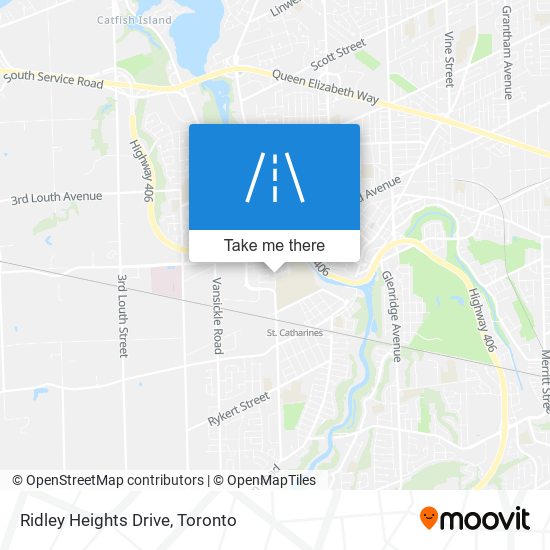 Ridley Heights Drive map