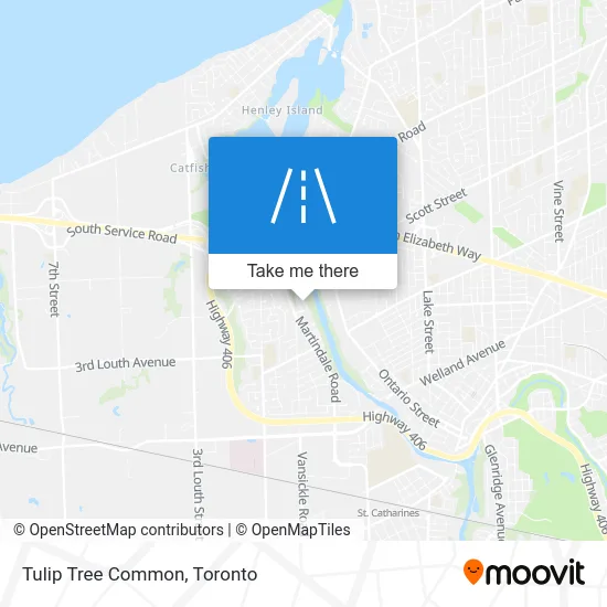 Tulip Tree Common map