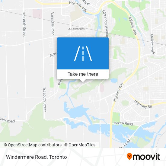 Windermere Road plan