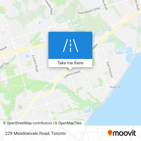 229 Meadowvale Road map