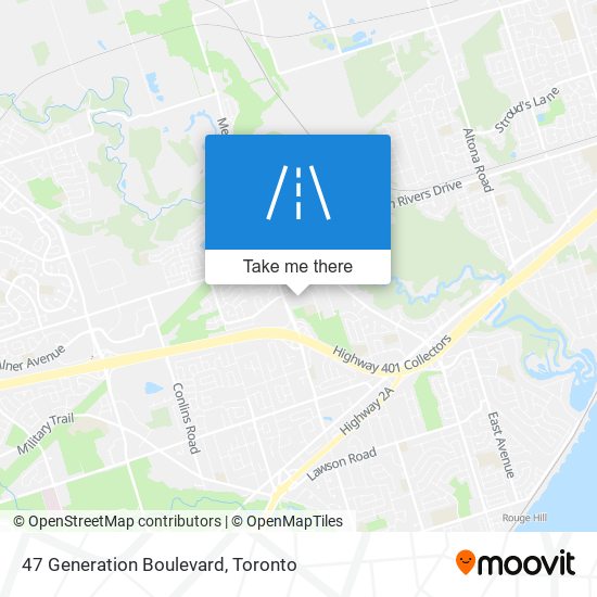 47 Generation Boulevard map